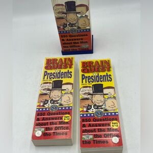 Brain Quest - “Presidents” Trivia Cards:
850 Questions & Answers for Ages 9-12